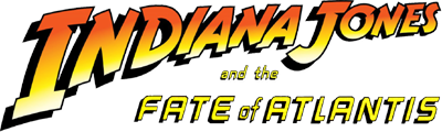 Atlantis logo for ZX Spectrum